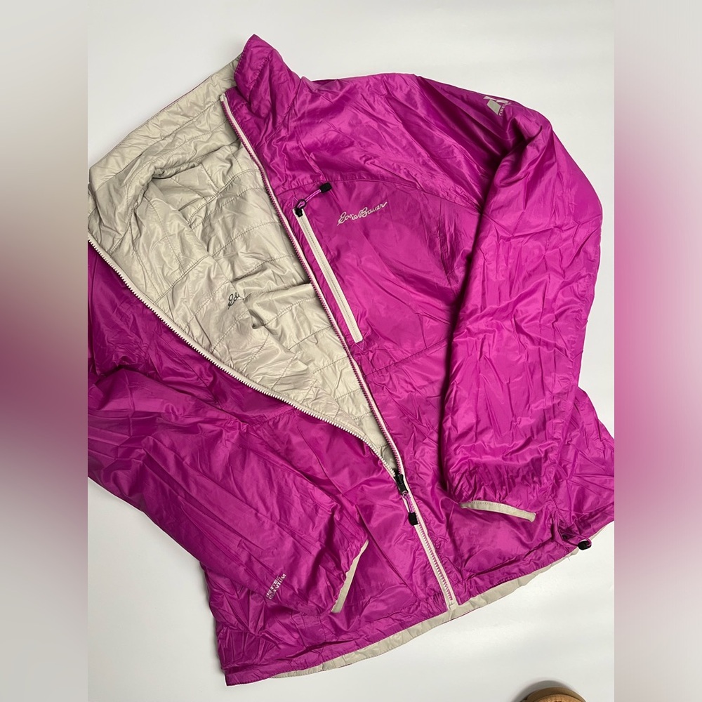 Eddie Bauer jacket women’s large reversible coat